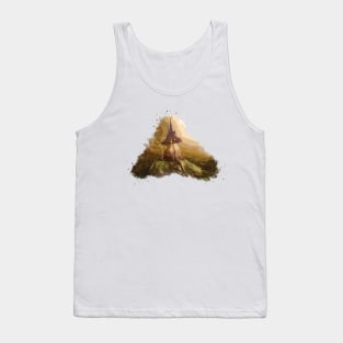 Fantasy Mushroom House Tank Top